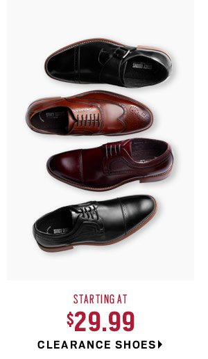 Starting at $29.99 clearance shoes