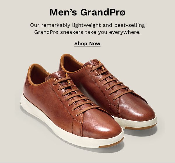 Men's GrandPro | Our remarkably lightweight and best-selling GrandPro sneakers take you everywhere. | SHOP NOW