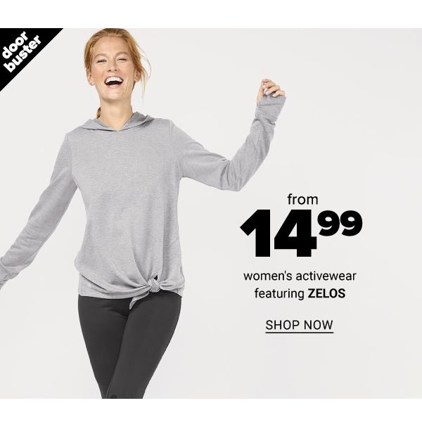 From 14.99 Women's Activewear featuring ZELOS - Shop Now