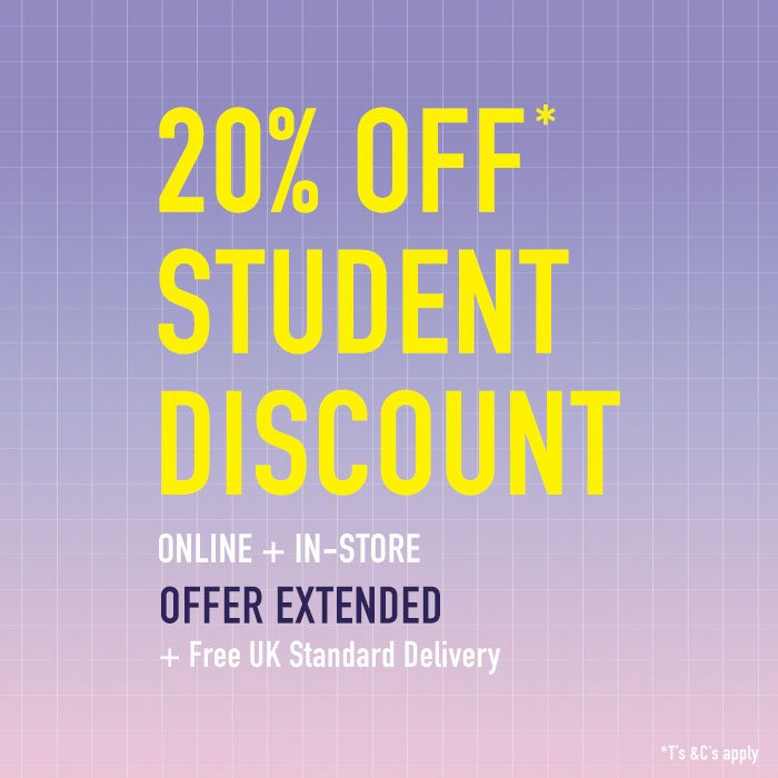 STUDENT DISCOUNT BANNER