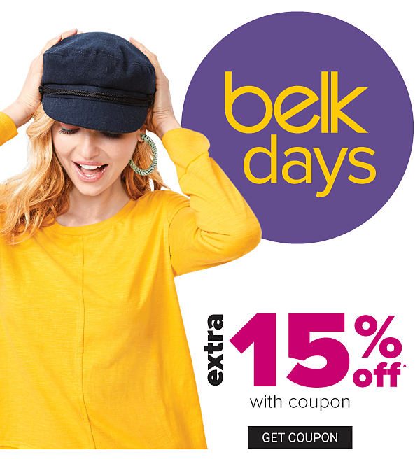 Belk Days - Extra 20% off Regular & Sale Purchases - Get Coupon