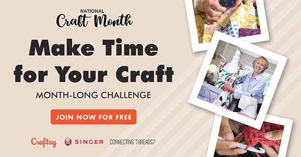 Make Time for your craft challenge hero image