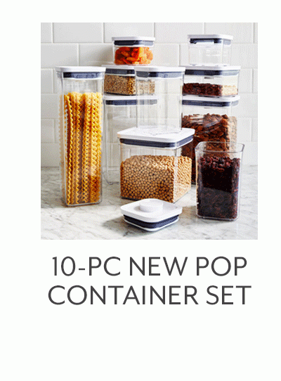 10-Pc New Pop Container Set