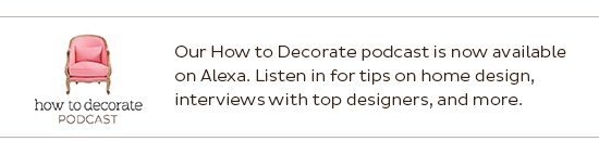 How to Decorate Podcast is on Alexa