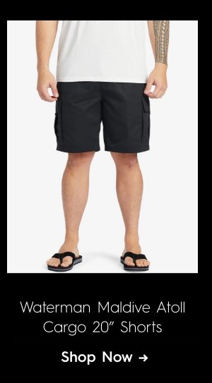 Waterman Maldive Atoll Cargo 20" Shorts