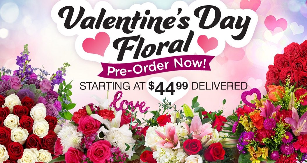 Valentine's Day Floral on Costco.com! 
