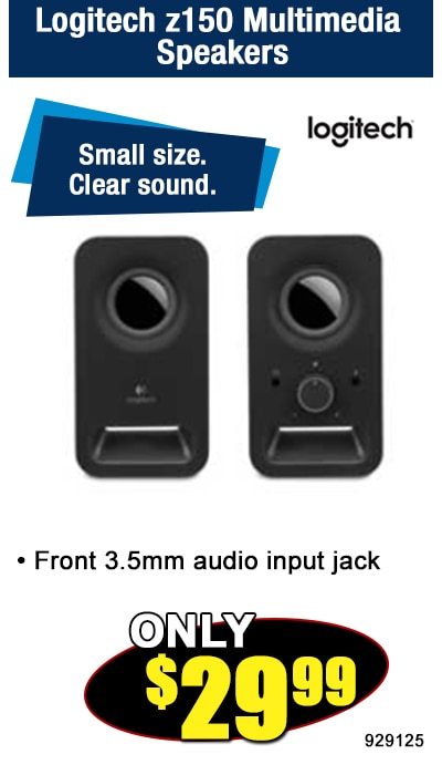 Logitech z150 Multimedia Speakers