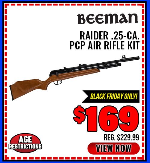 Beeman Raider .25-CA. PCP Air Rifle Kit