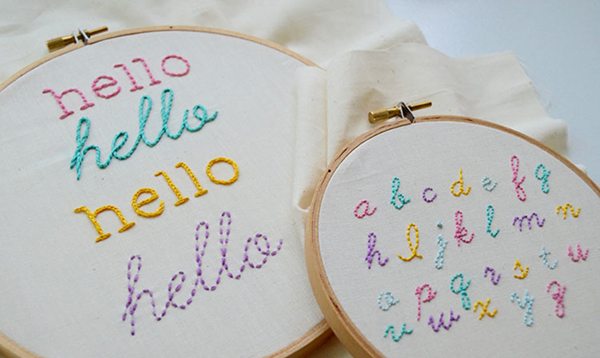 Hand Stitch Embroidery