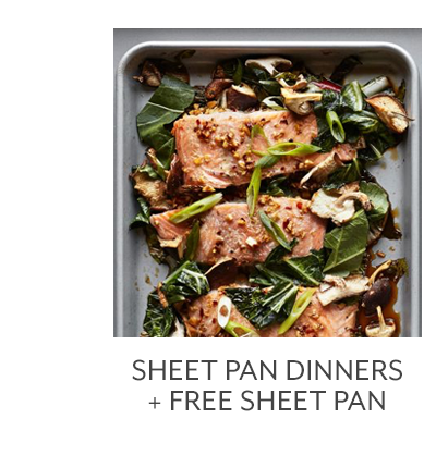 Sheet Pan Dinners + Free Free Sheet Pan