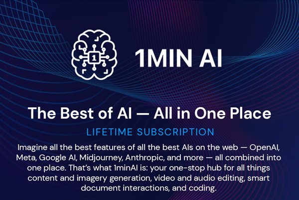 1minAI Advanced Business Plan Lifetime Subscription