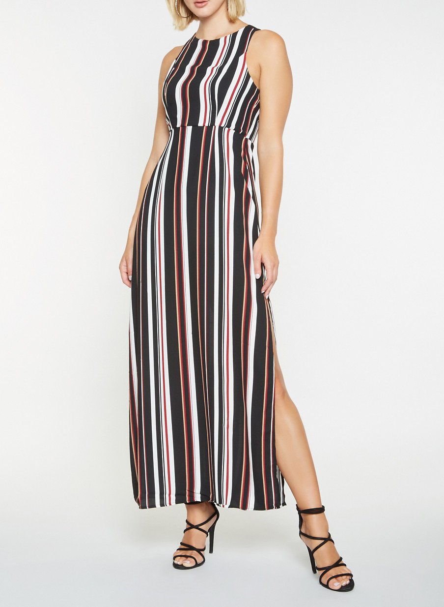 Striped Maxi Dress