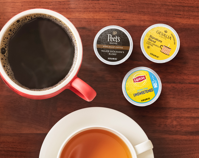 Peets COFFEE | GEVALIA | Lipton ICED TEA UNSWEETENED