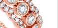 Rose Gold Diamond Anniversary Band