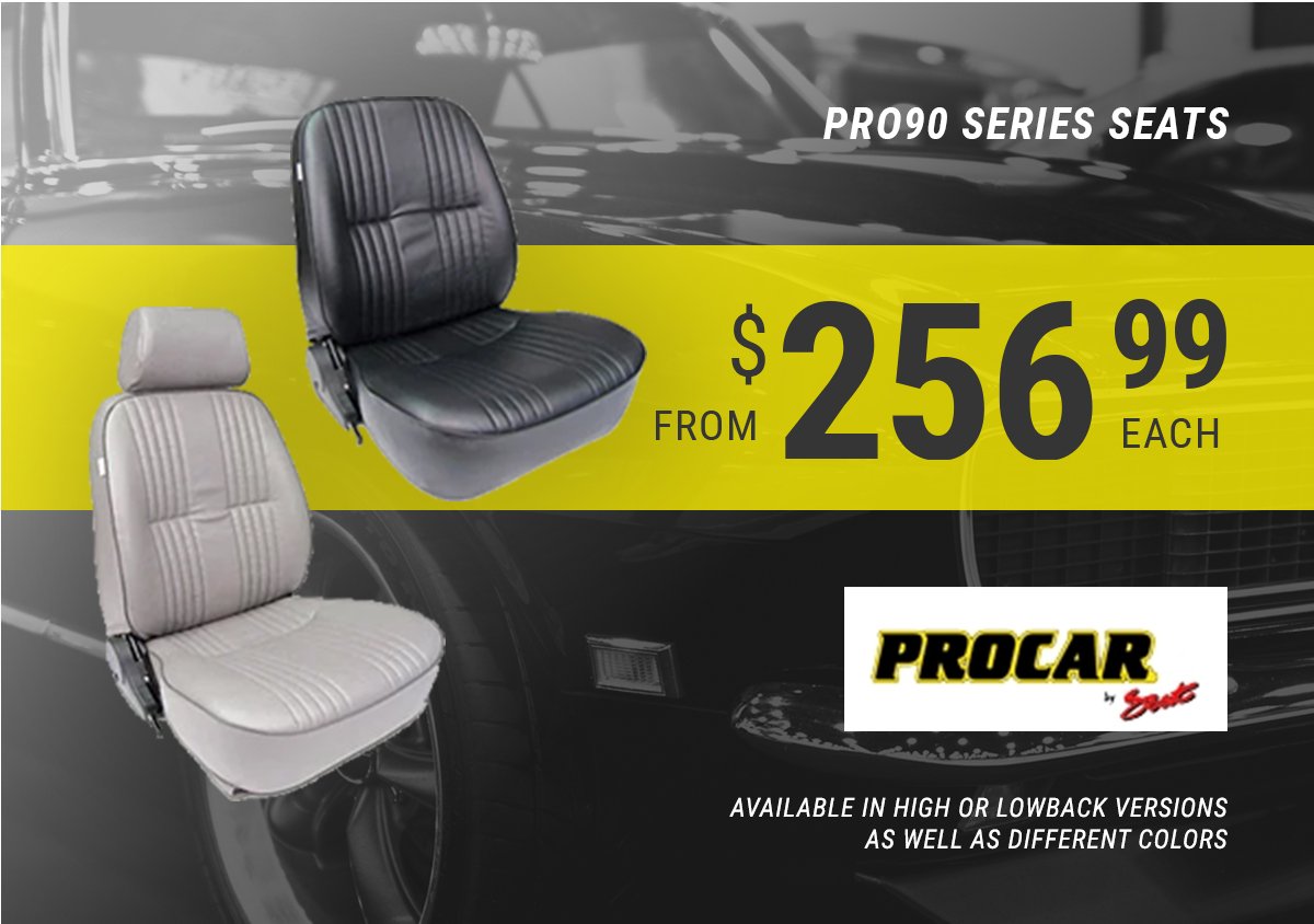 Procar Pro90 Series Seats – FROM $256.99