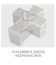 Children's Cross Keepsake Box