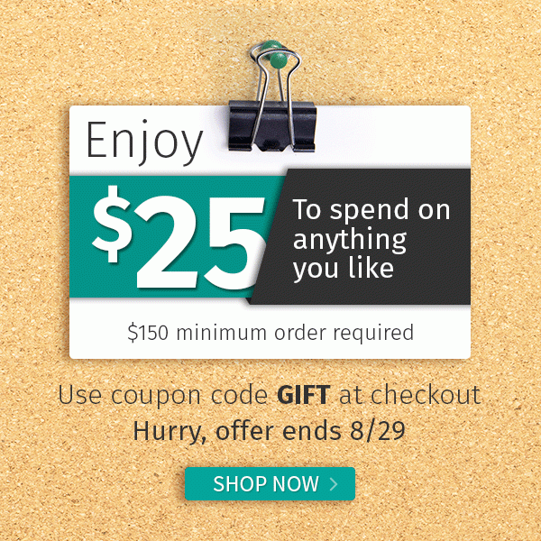 Enjoy $25