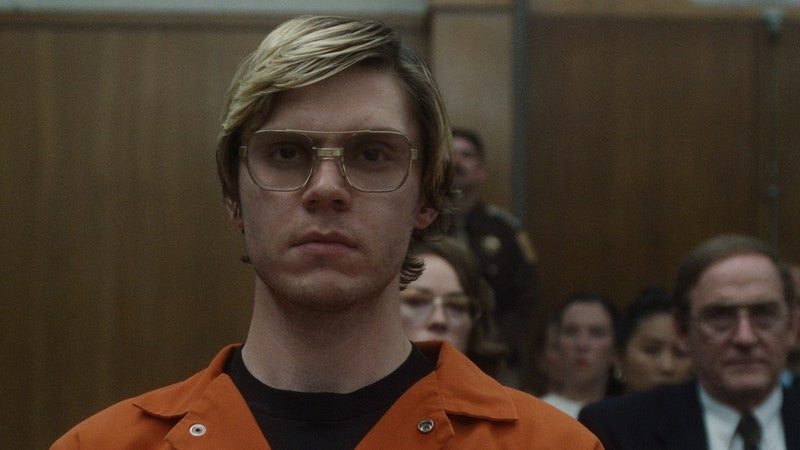 Image may contain: Adult, Person, Indoors, Glasses, Accessories, Suit, Clothing, Formal Wear, Head, Face, and Evan Peters