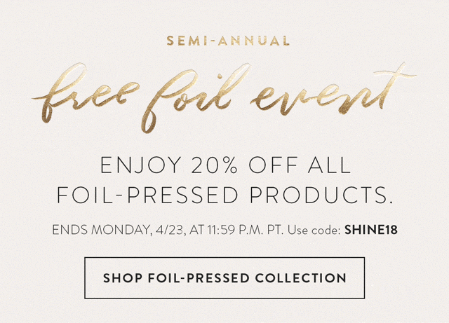 Shop Foil-Pressed Collection