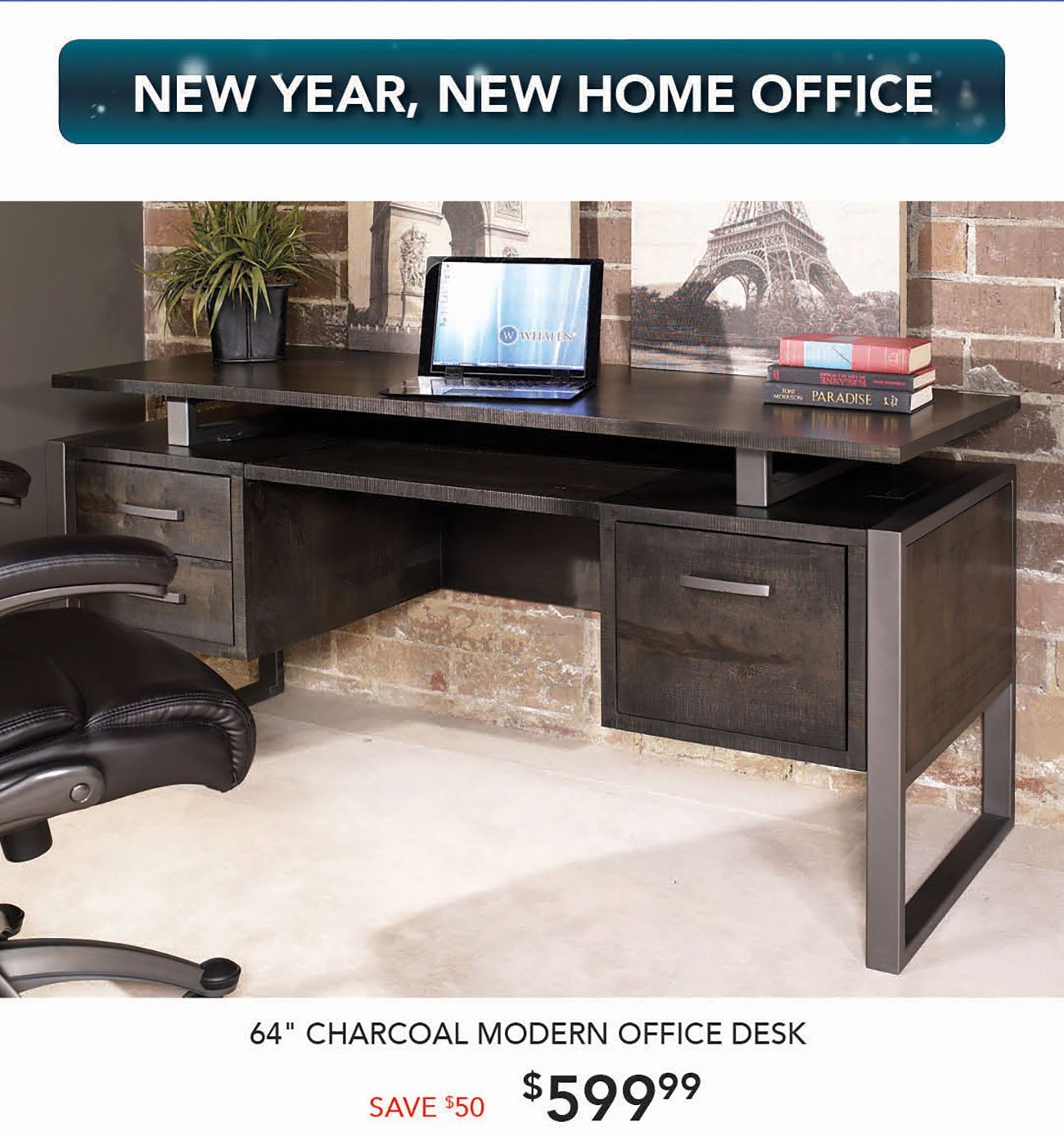 Charcoal-Modern-Office-Desk