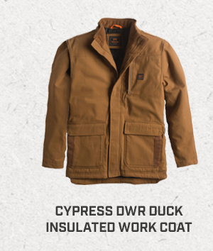 Cypress OWR Duck Insulated Work Coat 