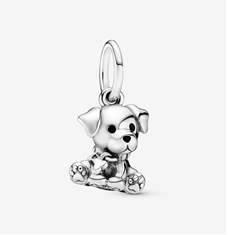 Labrador Puppy Dog Dangle Charm