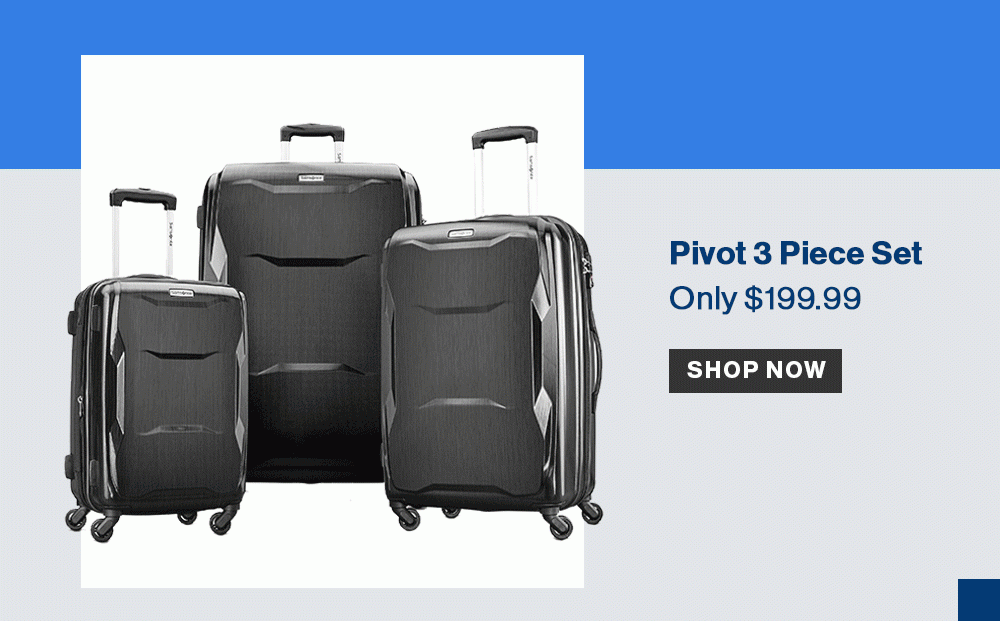 samsonite pivot 3 piece