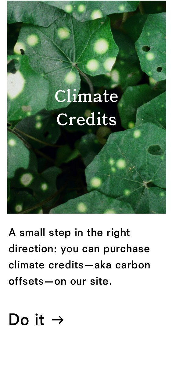 Climate credits