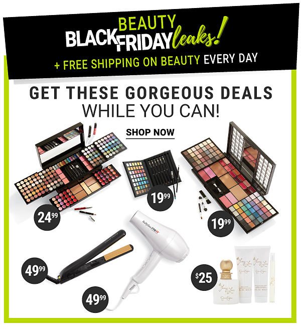 beauty black friday leaks shop now