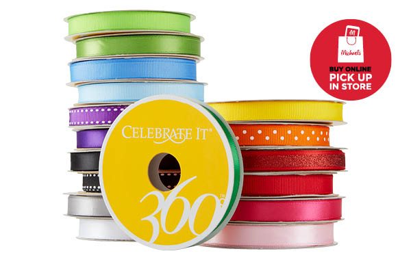 360 Yellow Label Ribbon