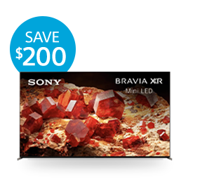 Save $200: 75" Class (74.6" diag.) BRAVIA XR™ X93L Mini LED 4K HDR¹ Google TV