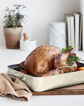 EvenCook Ceramic Cream Roaster