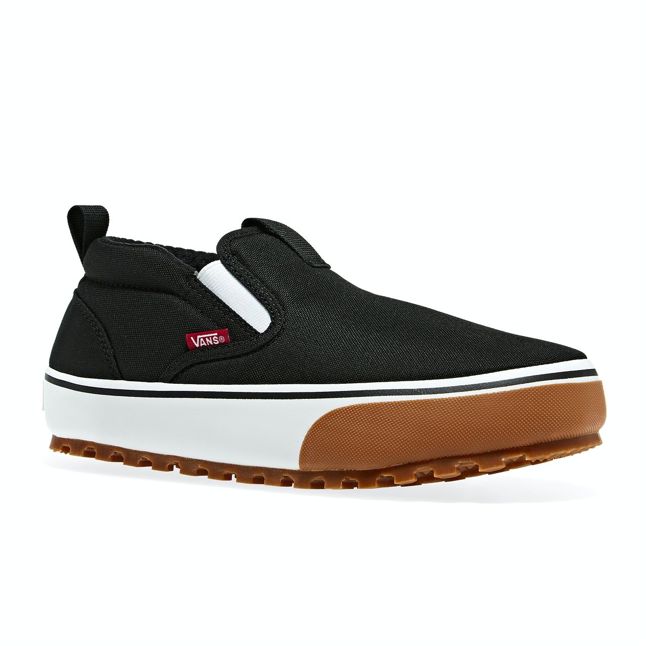 Vans Snow Lodge Slipper Mid Mte Slippers - Black White