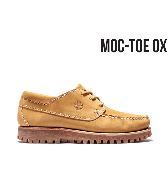 MOC-TOE OXFORD SHOES