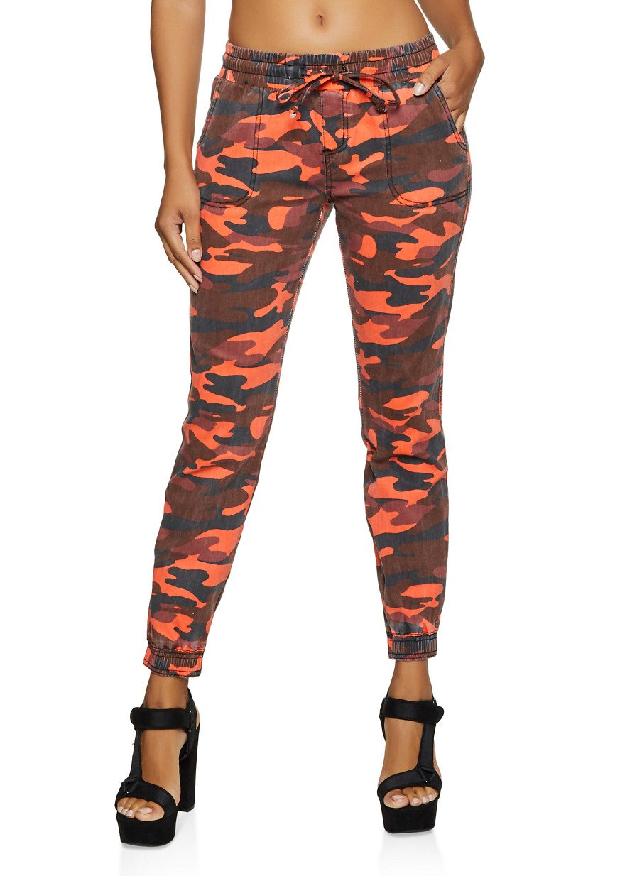 Two Pocket Camo Joggers