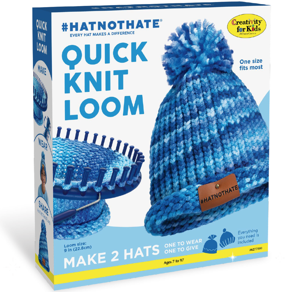 Image of #HatNotHate Quick Knit Loom