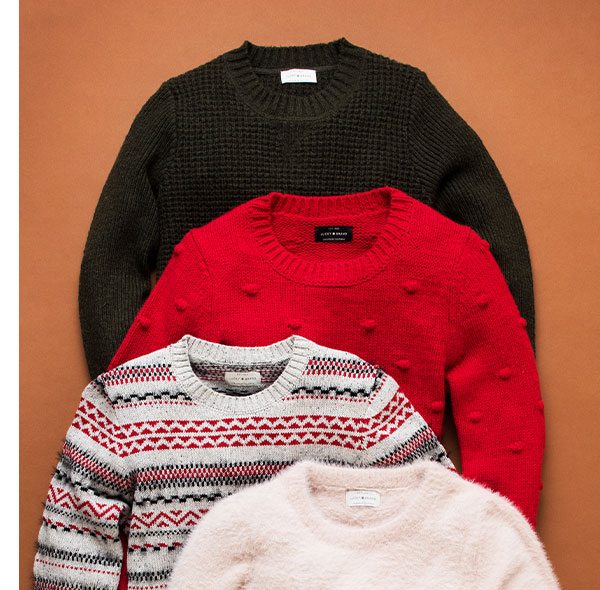 Shop Sweaters!