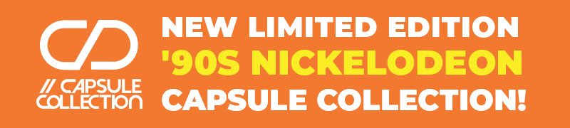 INTRODUCING THE 90'S NICKELODEON Capsule Collection