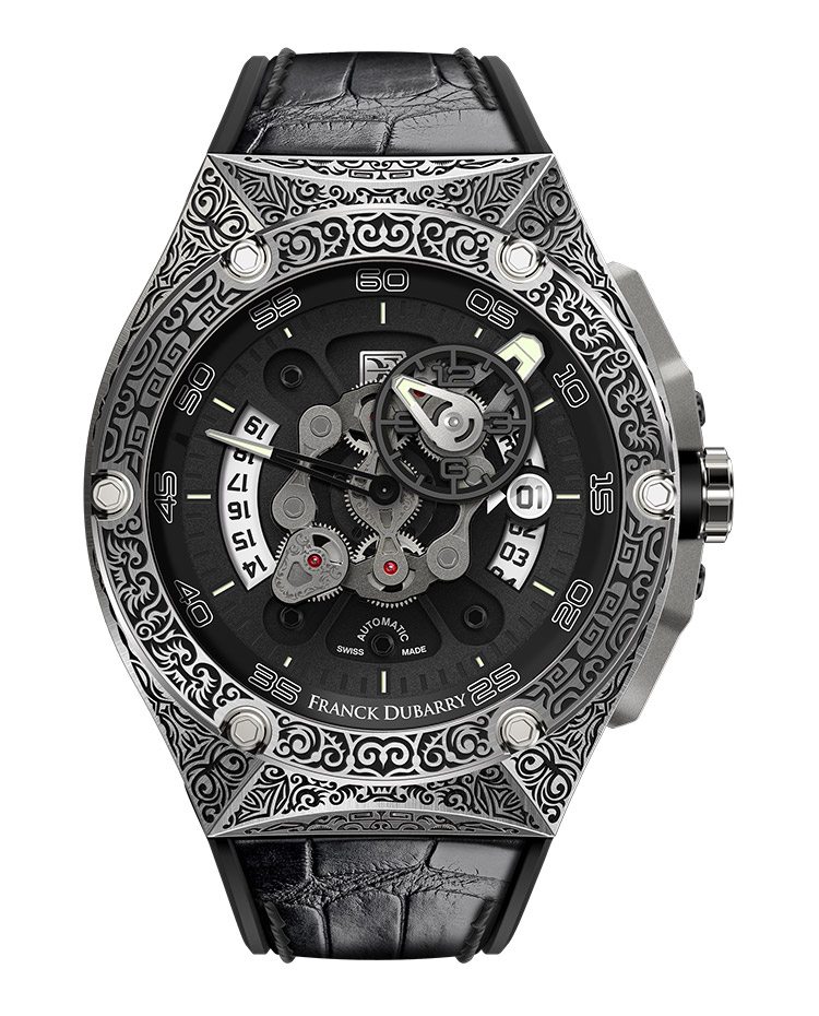 Image of Franck Dubarry Crazy Wheel CW-0406 43.5mm Mens Watch (Pre-Order)