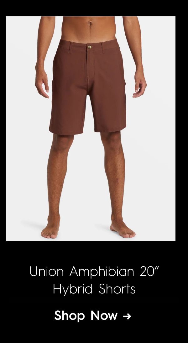 Union Amphibian 20" Hybrid Shorts