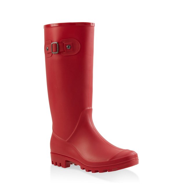 Tall Rubber Rain Boots