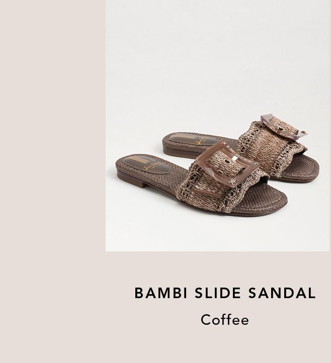 Bambi Slide Sandal - Coffee