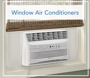 Shop window air conditioners