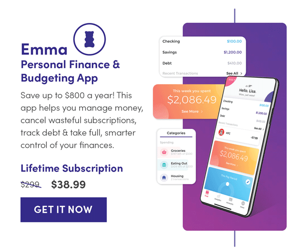 Emma Personal Finance App | Get Now