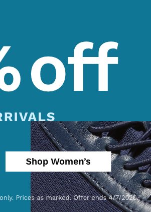 50% off Women's New Arrivals