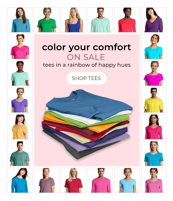 Shop Colorful Tees!