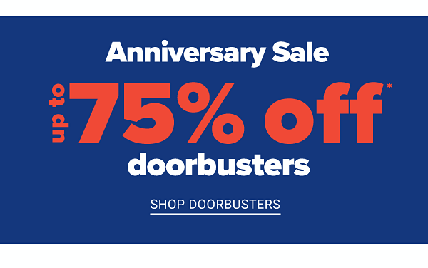 Up to 75% off Doorbusters - Shop Doorbusters