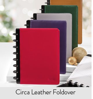 Shop Circa Leather Foldover Notebook