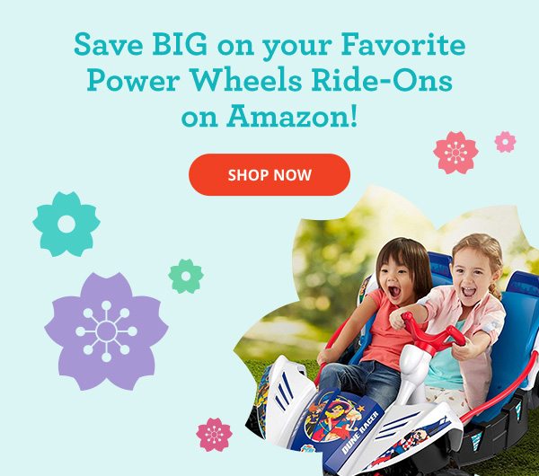 Save BIG on your Favorite Power Wheels Ride-Ons on Amazon! SHOP NOW