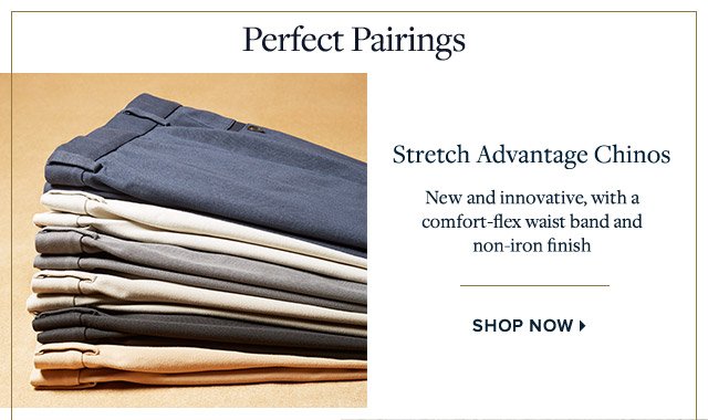 STRETCH ADVANTAGE CHINOS